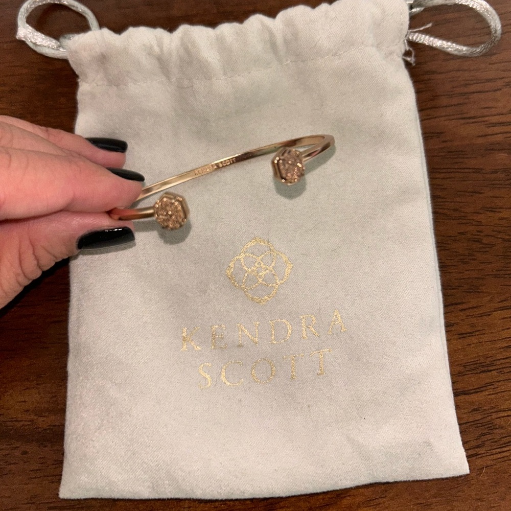 Rose gold Kendra Scott cuff